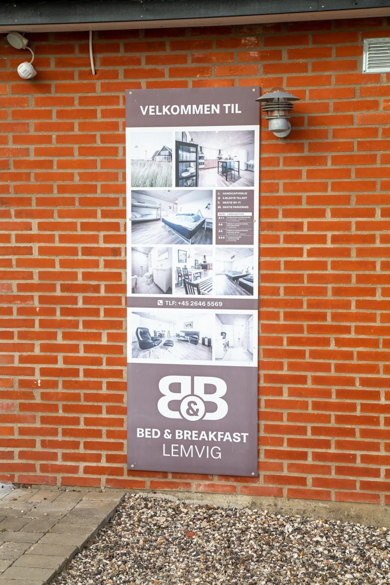 Bed&Breakfast Lemvig Exterior foto